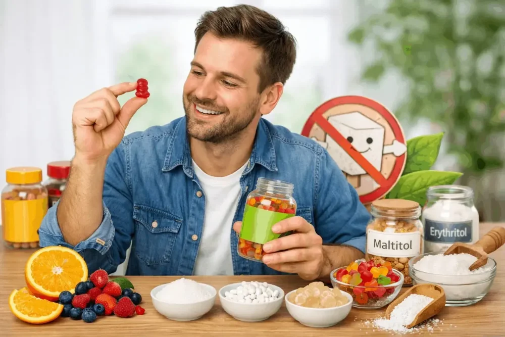 Bezcukrové gummies jako alternativa ke klasickým sladkostem