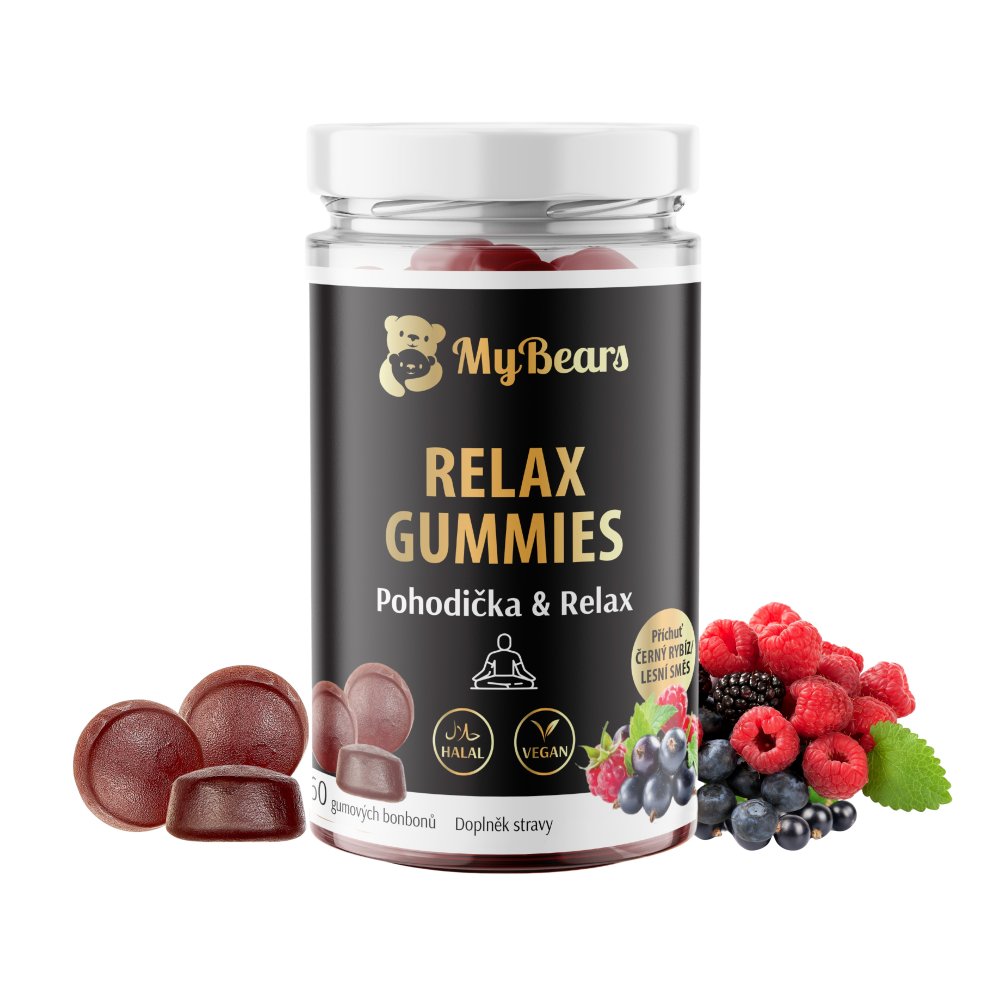 MyBears gumoví medvídci Pohodička & Relax 60ks