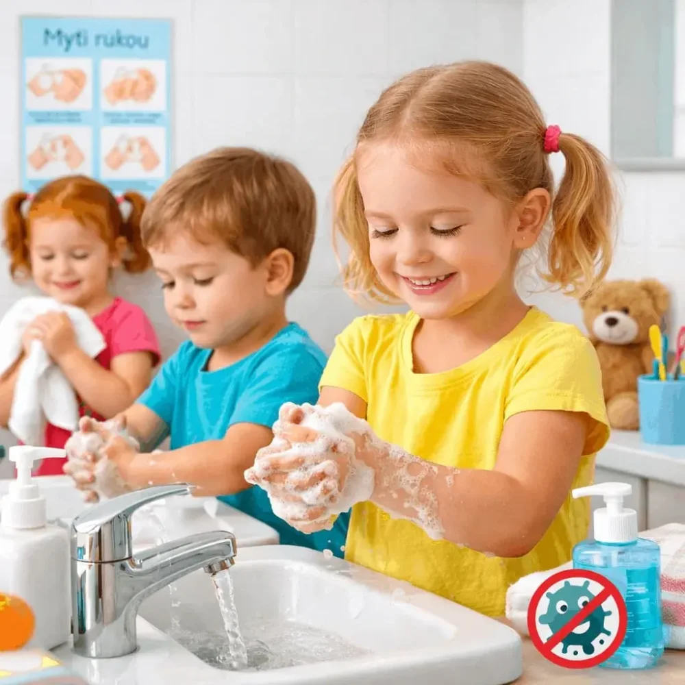 Hygiena a umývanie rúk u detí ako súčasť prevencie chorobnosti