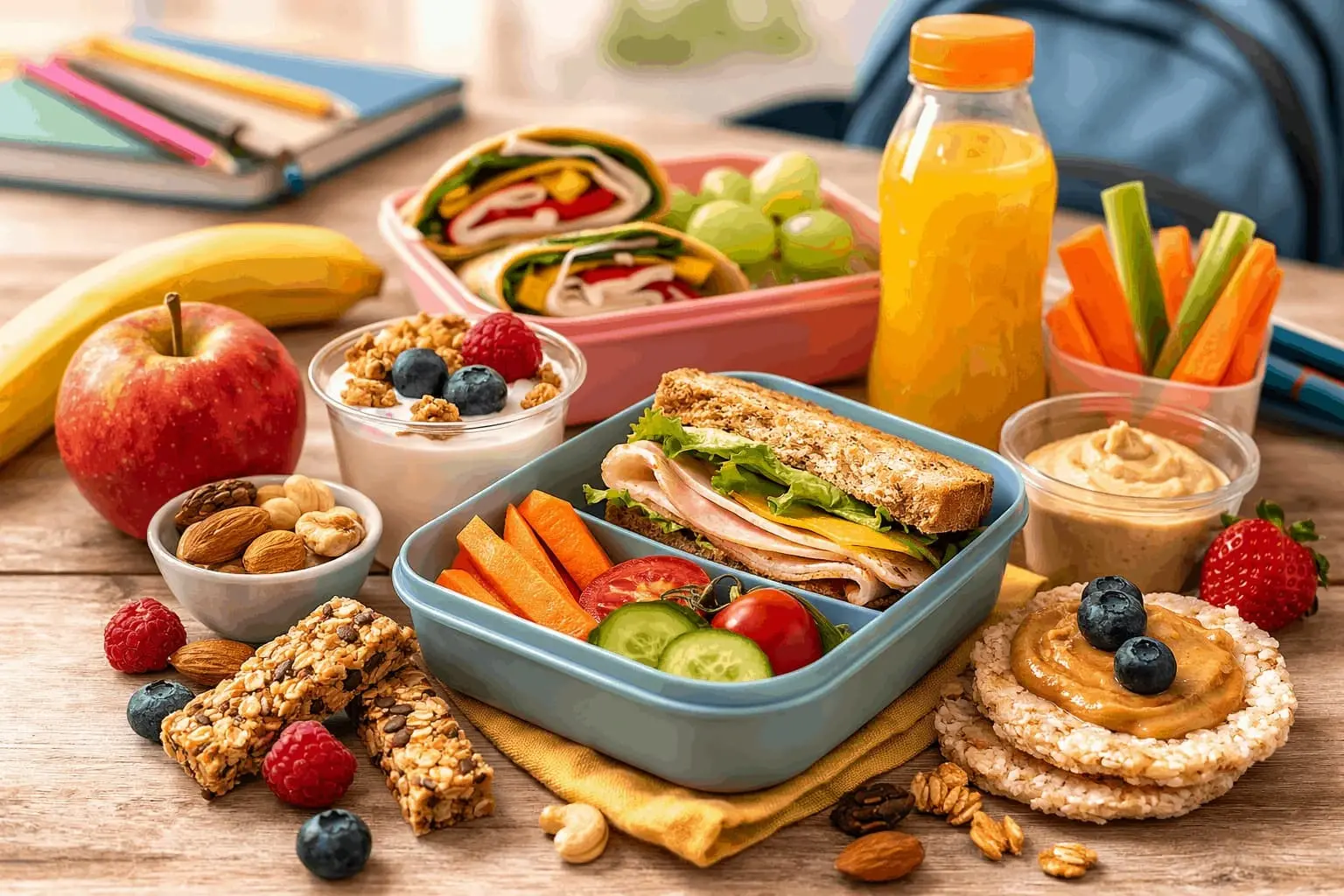 Svačina do školy – rychlé kombinace do svačinového boxu