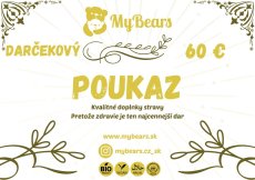 Darčekový poukaz MyBears v hodnote 60 €