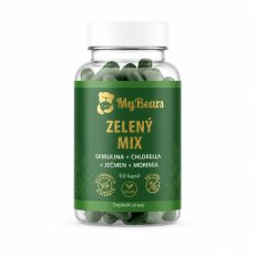 Zelený mix 450 mg - supergreens