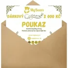 Fyzický darčekový poukaz na nákup doplnkov stravy MyBears