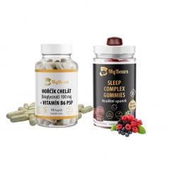 Balíček Kvalitný spánok - vegánske kapsule & gumové medvedíky