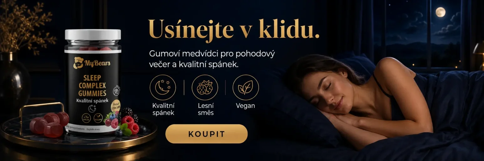 Gumoví medvídci Kvalitní spánek