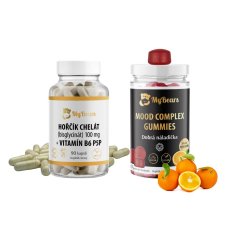 Balíček Dobrá náladička - veganské kapsle & gumoví medvídci