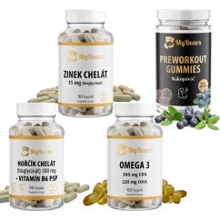 Balíček Sport - veganské kapsle & gumoví medvídci