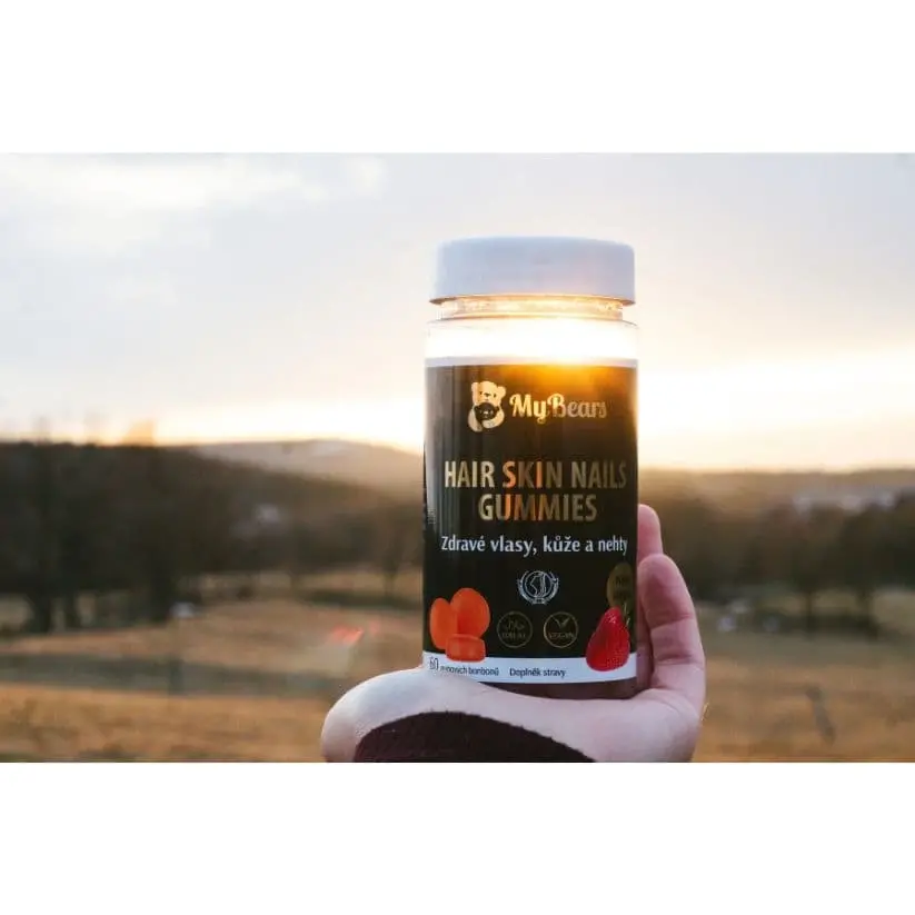 Gumoví medvídci Zdravé vlasy, kůže a nehty