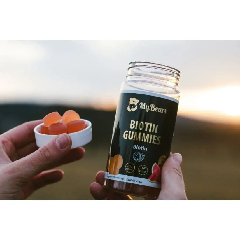 Gumoví medvídci s biotinem