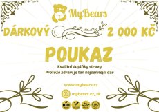 Dárkový poukaz MyBears v hodnotě 2 000 Kč