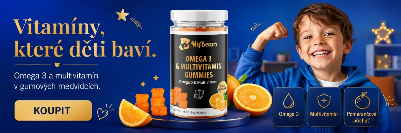 Gumoví medvídci Omega 3 & Multivitamín