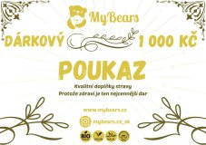 Dárkový poukaz MyBears v hodnotě 1 000 Kč