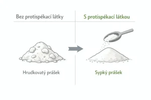 Protispékavé látky v doplňcích stravy: co to je, proč se používají a kdy je řešit