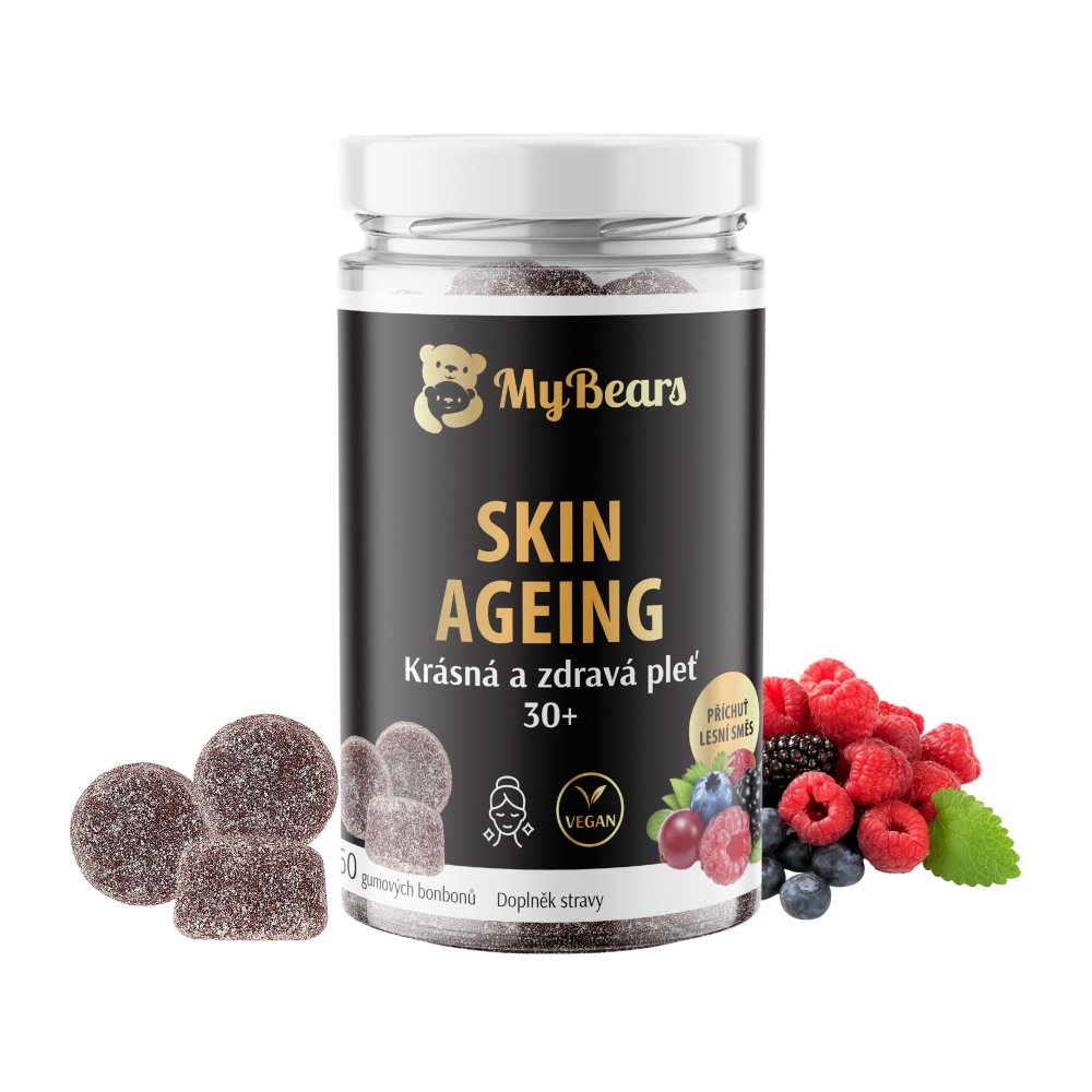 MyBears gumoví medvídci Krásná a zdravá pleť 30+