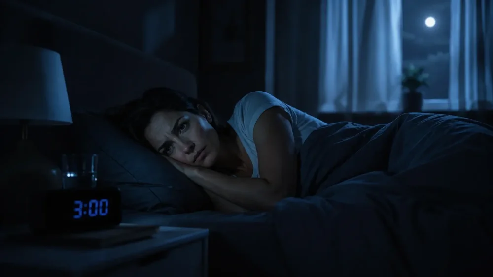 Žena se probudila ve 3 ráno a nemůže znovu usnout