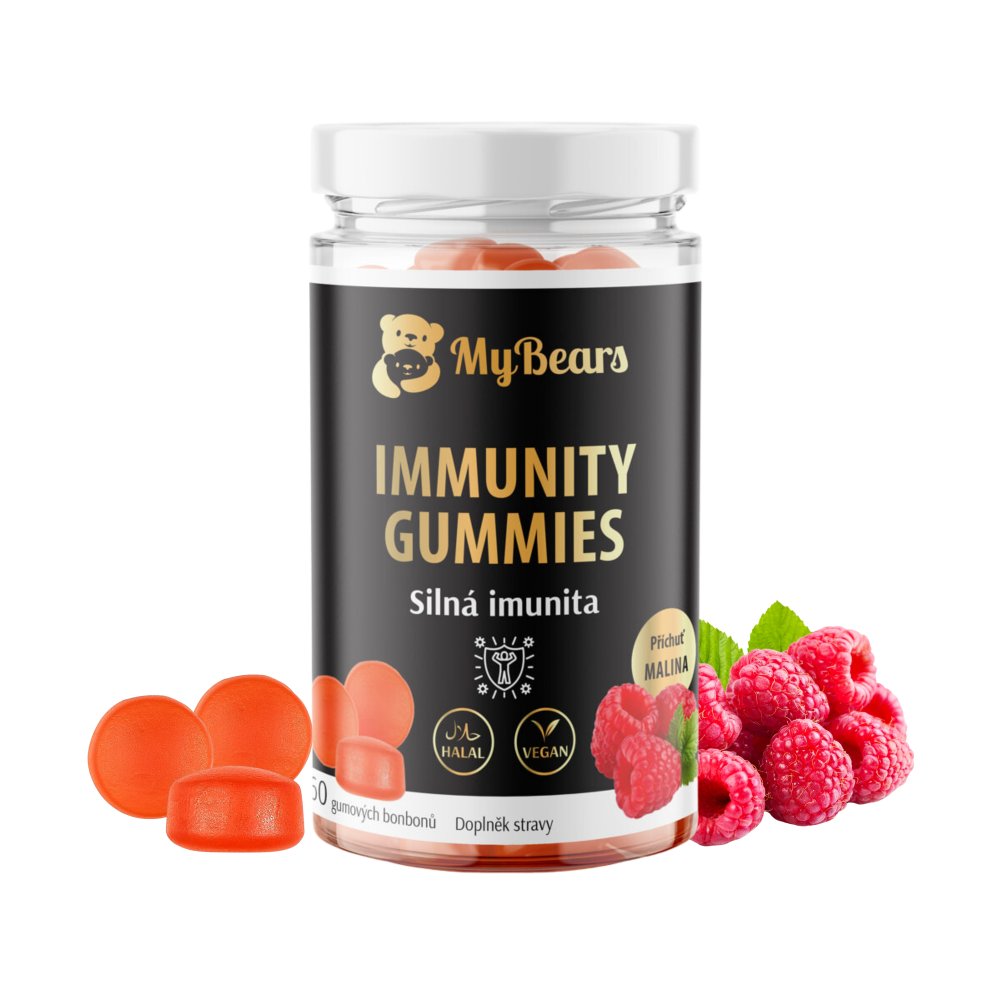 MyBears gumoví medvídci Silná imunita 60ks