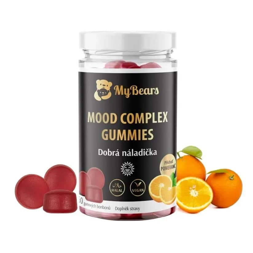 MyBears gumoví medvídci Dobrá náladička 60ks