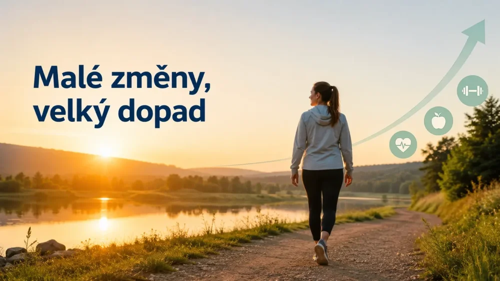 Pravidelná chůze a malé změny životního stylu pomáhající snižovat riziko diabetu 2. typu