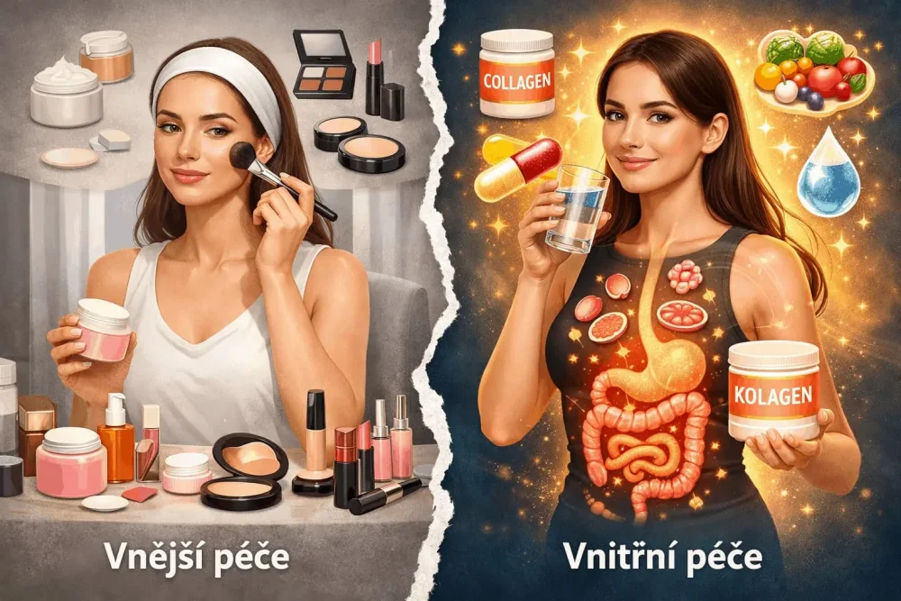 Vonkajšia a vnútorná starostlivosť o pleť – kozmetika a kolagén ako súčasť komplexnej beauty rutiny